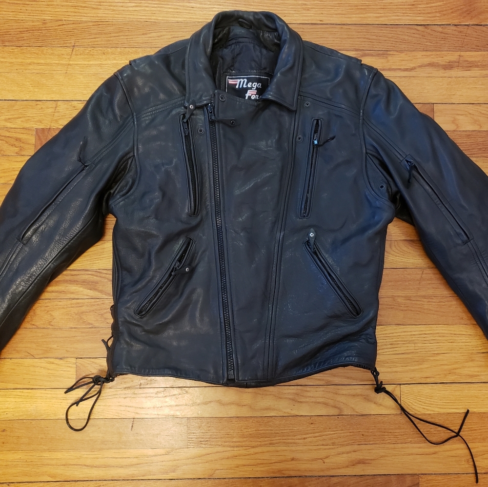 Men's Leather Motorcycle Jacket